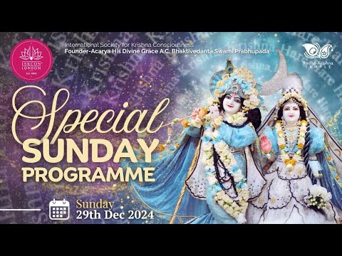 6 Hours Kirtan at ISKCON-London - Sunday 29th December 2024