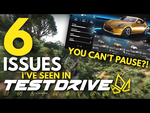 6 Problems With TDU3 Solar Crown | Physics, Menu, Always Online | Test Drive Unlimited SC | TDU Beta