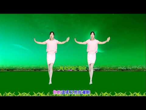 伤感歌曲广场舞《我想忘了你是谁》64步