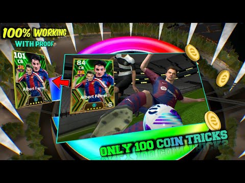 Only 100 Coin Trick Spanish League Selection Ft 101 Rated Albert Ferrer