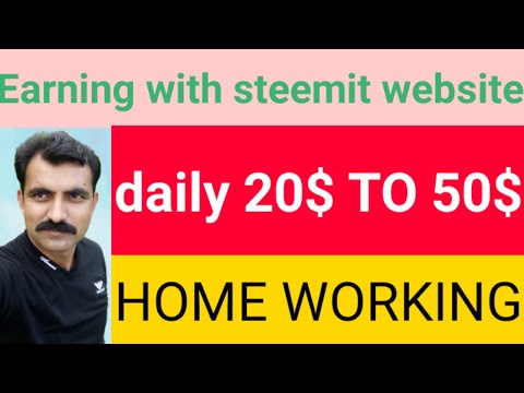 EARN MONEY FROM STEEMIT 2021 I STEEMIT SITE REVIEW I GENUINE ONLINE EARNING SITE 2021