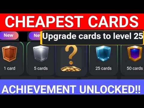 Hamster Kombat Cheapest Card Level 25 For Special Achievement - (Hamster Kombat Achievement Update)