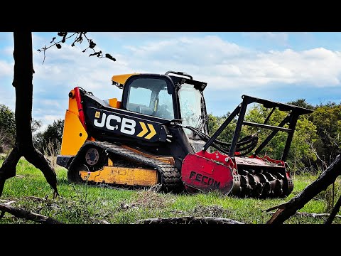 FECON Mulcher Upgrade! - JCB Teleskid 3TS-8T