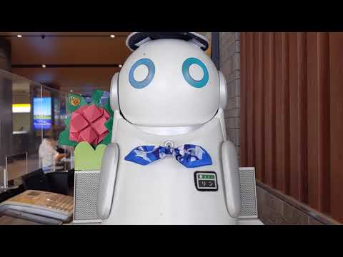 オムロン製の駅案内ロボットをつかってみた