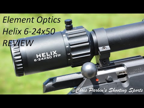 Element Optics Helix 6-24x50 FFP Rifle Scope, Long Range Tactical REVIEW