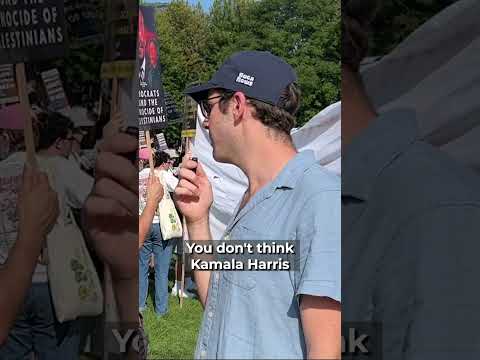 Pro-Palestine Protestor's Thoughts on Kamala