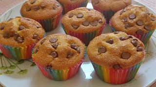 How to make chocolate chip cupcakes | cupcakes recipe by homemade fusion