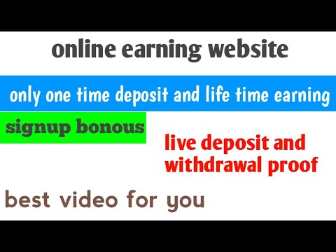 Best Earning Plateform | New Earning site | Real time deposit & Withdraw