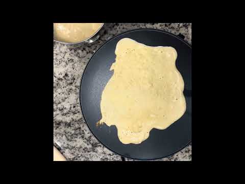 French-style Crepes Using Ripe Sourdough Starter or  Sourdough Discard to Make Sourdough Crepes