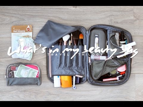 What's in my Travel Beauty Bag - Travel Trilogy