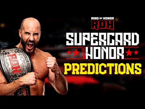 Our ROH Supercard Of Honor Predictions!