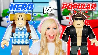 NERD VS POPULAR BOY IN BROOKHAVEN! (ROBLOX BROOKHAVEN RP)