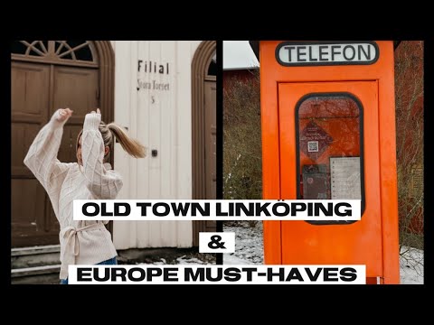 Haley In Sweden Vlog #9 | Old Town Linköping | Europe Must-Haves