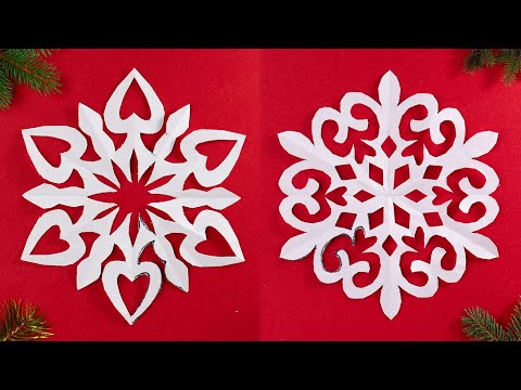 Easy DIY Paper Snowflake Tutorial ❄️ | How to Make Snowflakes from A4 or Letter Size Paper