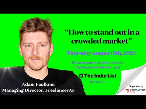 How to stand out in a crowded freelance market