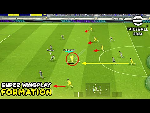 Super Effective Wingplay Formation You Need To Try in eFootball 2024 Mobile