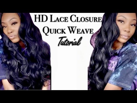 QUICK WEAVE CLOSURE WIG TUTORIAL | AFFORDABLE HAIR - LACE CLOSURE FAIL 😩