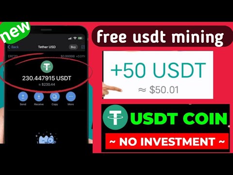 Earn Free Usdt Instant Withdraw | New Usdt Earning Site | Usdt Mining Site Payment Proof | Earn Usdt