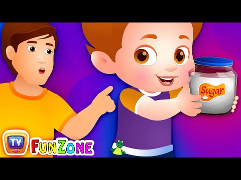 Johny Johny Yes Papa Nursery Rhyme (Sugar) - ChuChu TV Funzone Nursery Rhymes for Kids