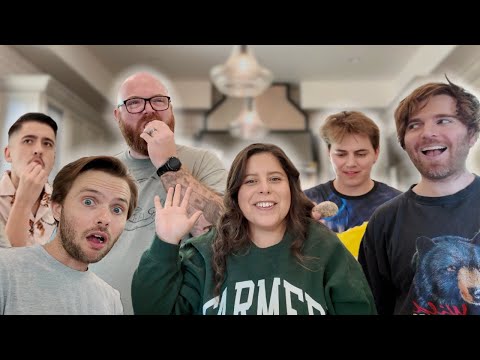 Tasting Snacks with the Shane Dawson Podcast Crew, And Touring our Vintage Trailer!