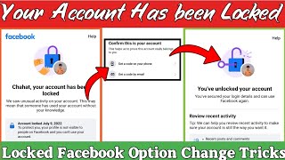 Your Account Has Been Locked Facebook | How To Unlock Facebook Account