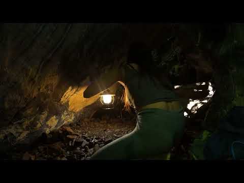 FULL 88 DAY THE AMAZONA GIRL SOLO CAMPING SURVIVAL IN THE RAIN FOREST - BUILDING SHELTER - ASMR