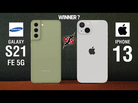 Galaxy S21 FE Vs iPhone 13 || Full Comparison ⚡⚡⚡ Camera, Display, Performance & More