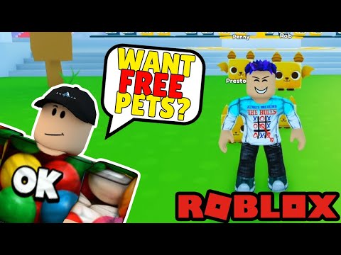 YOUTUBER GIVES ME INSANE PETS GIFT IN PET SIMULATOR X! (Roblox)