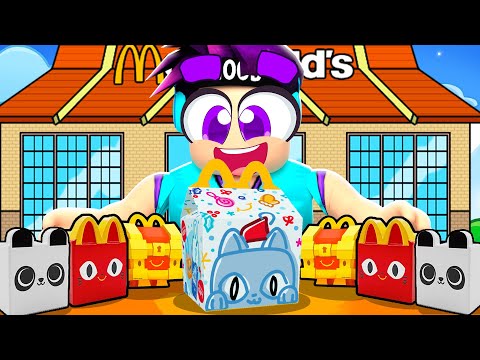 i SPENT $534+ On McDonalds Pet Simulator Happy Meals FOR THIS!