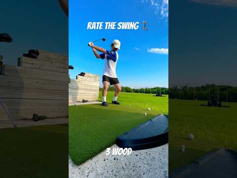 Rate the swing. Which is better the 3wood or Driver  🏌🏽‍♂️#golf #golfswing