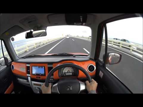 Suzuki Hustler POV Drive - Tokyo Aqua Line