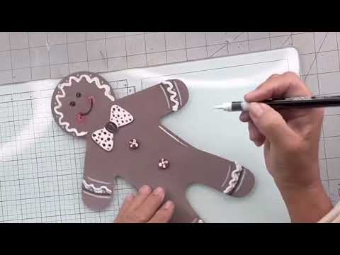 Dollar Tree Ginger Bread Christmas/ Winter Decor