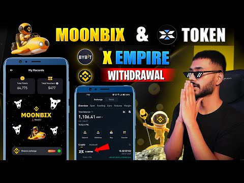 MOONBIX & X EMPIRE AIRDROP WITHDRAWAL 🤑 || Claim Dogs Token in Moonbix || $CROS Airdrop Withdraw