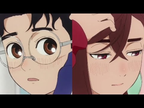 they both are embarrassed to see each other//Dandadan ep 10