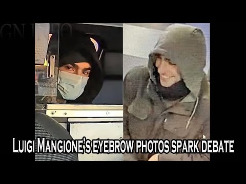 Luigi Mangione’s eyebrow photos spark debate over innocence in UnitedHealthcare CEO murder case