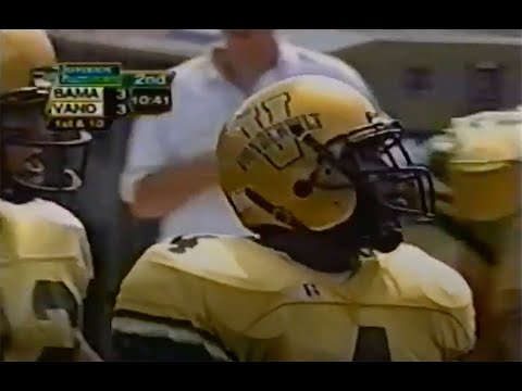 2001 - Alabama Crimson Tide vs. Vanderbilt Commodores