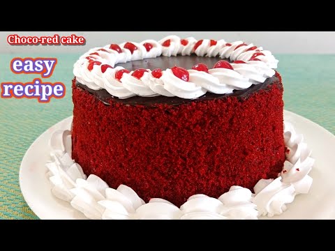 the best chocolate red cake recipe | Tender and very tasty |  #chocolate #cake