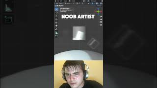 Noob Vs Pro Artist In blender|Align Object #blendercommunity #blender3dartist #b3d #blenderartist