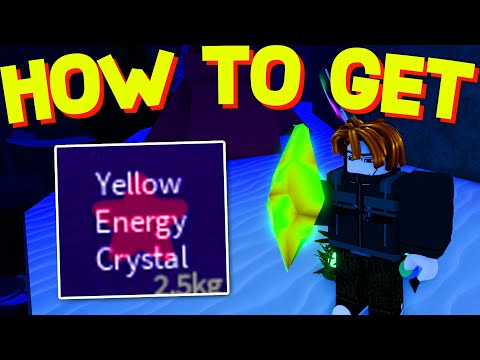 How To GET YELLOW ENERGY CRYSTAL in FISCH!