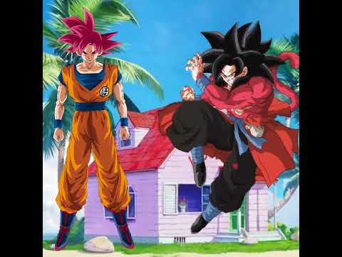 who is strongest / Goku vs Goku xeno