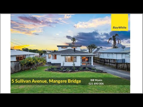 5 Sullivan Avenue, Mangere Bridge - Bill Myers Ray White