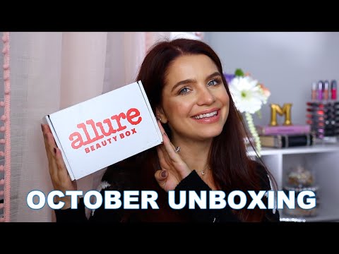 OCTOBER ALLURE BEAUTY BOX UNBOXING 2020