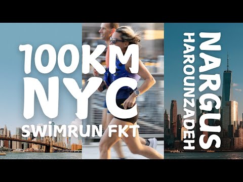 100km New York City Swimrun FKT with Nargus Harounzadeh