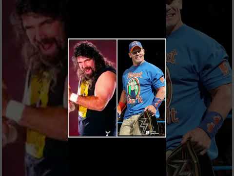 Mick Foley ￼or John Cena? #shorts #wwe #johncena #mickfoley #cactusjack #fypyoutube #fypage #fypシ゚ ￼