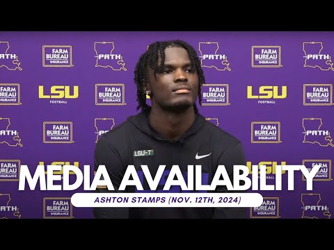 Ashton Stamps Media Availability (Nov. 12, 2024)