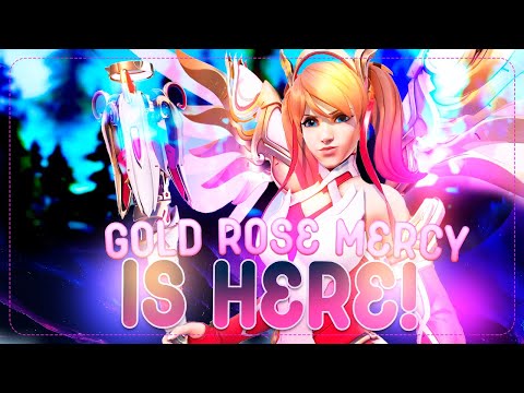 ⭐ OVERWATCH 2 | GOLD ROSE MERCY HOME SCREEN - SHADOWS2K