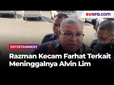 Razman Kecam Farhat Abbas Sebut Alvin Lim Meninggal Akibat Podcast Densu: Gak Bener Itu!