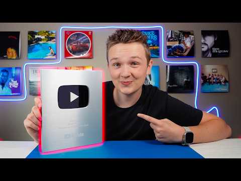 Silver Play Button Unboxing