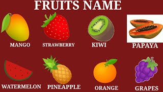 Kids fruit name||fruit song||english word for toddlers|| @learnwithmetv6416