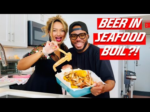 Made SEAFOOD BOIL with BEER: Ling’s Kitch!